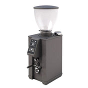 Macap Leo 55 home coffee grinder in black on a white background