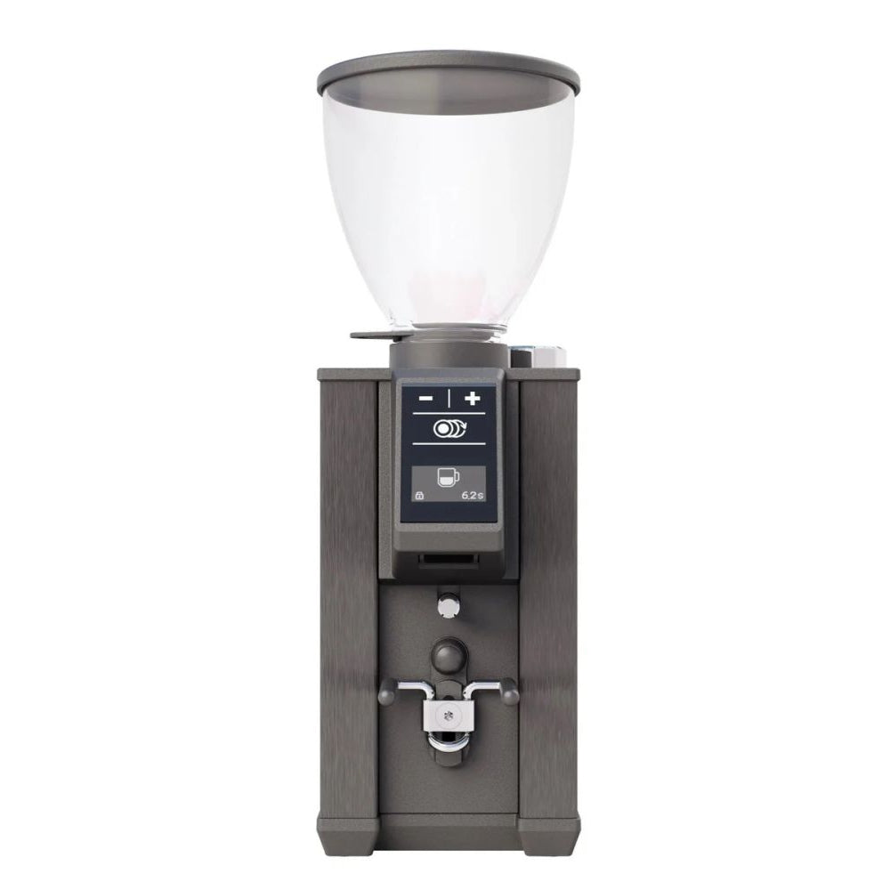 Macap Leo 55 Coffee Grinder in black with white background
