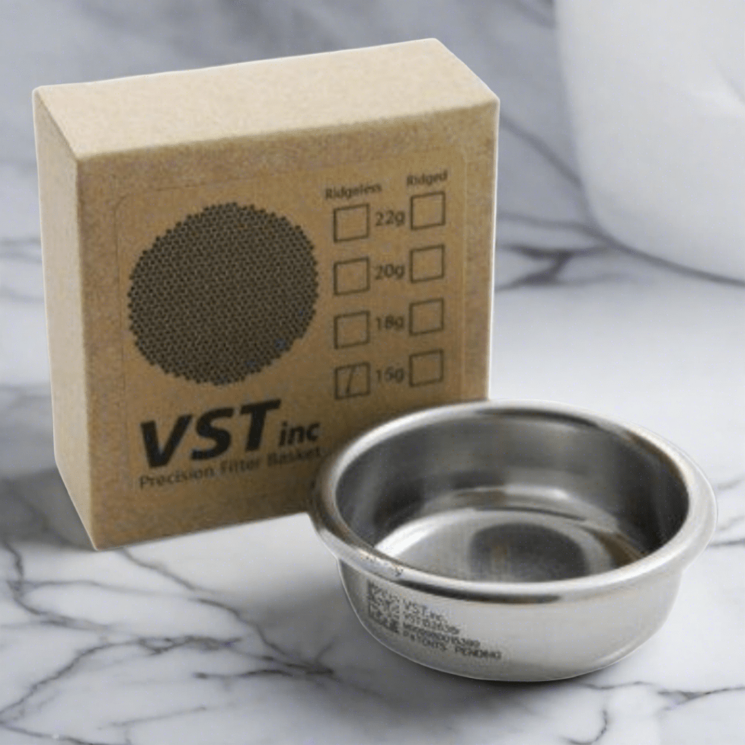 VST Precision Ridgeless Filter Basket - Double - 15g - Prestige Coffee - VST - 