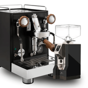 Wega W Mini espresso machine and Eureka Specialita grinder bundle in black