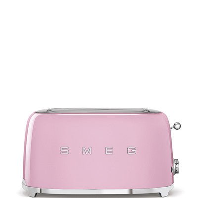 Smeg TSF02 4 Slice Toaster - Carton Damaged - Prestige Coffee - Smeg - Pink